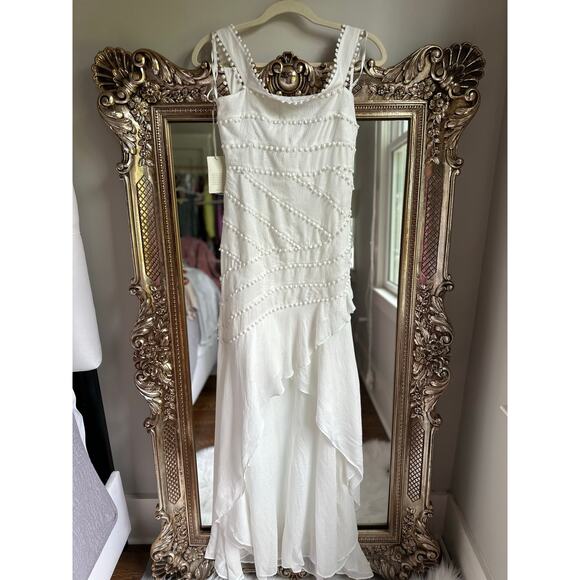 TULAROSA White Mandy Maxi Dress XS NEW NWT! - Picture 4 of 7